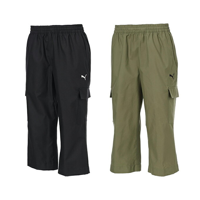 Ladies Wear - プーマ PUMA ショートパンツ レディース ESSタッサーWVN3/4カーゴPT 636428