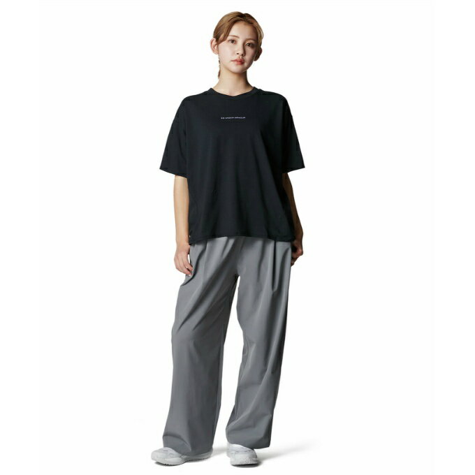アンダーアーマー(UNDER ARMOUR) Tシャツ 半袖 レディース UA PERFORMANCE COTTON T-SHIRT 6012618-001