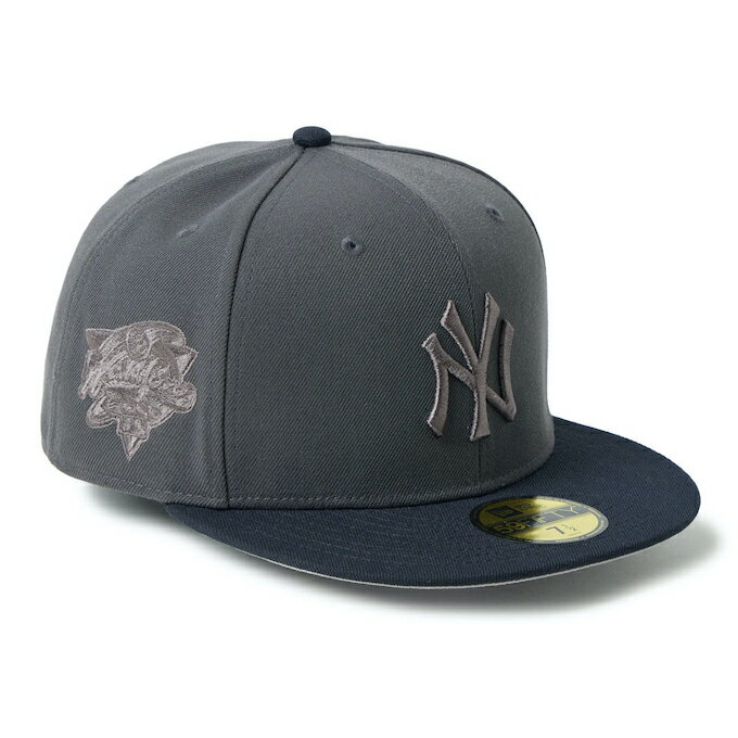 乐天商城 - ニューエラ(NEW ERA) 帽子 キャップ メンズ レディース 5950 NEYYAN TONAL GRA NVY 59FIFTY(14745145) 【国内正規品】