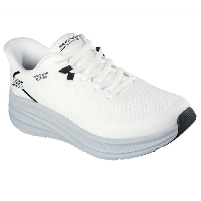 【全品対象最大3万ポイント還元＆10％OFF！ 3/4 20:00〜3/11 1:59】スケッチャーズ(SKECHERS) ウォーキングシューズ メンズ 26SP SLP ボブス スキルズ 118431-WGY