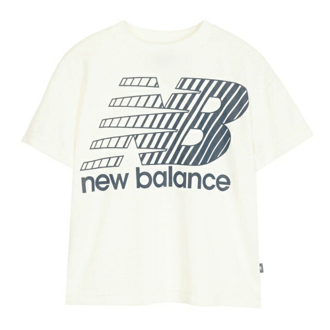 ニューバランス(new balance) Tシャツ 半袖 ジュニア ポリエステル ビッグロゴショ...