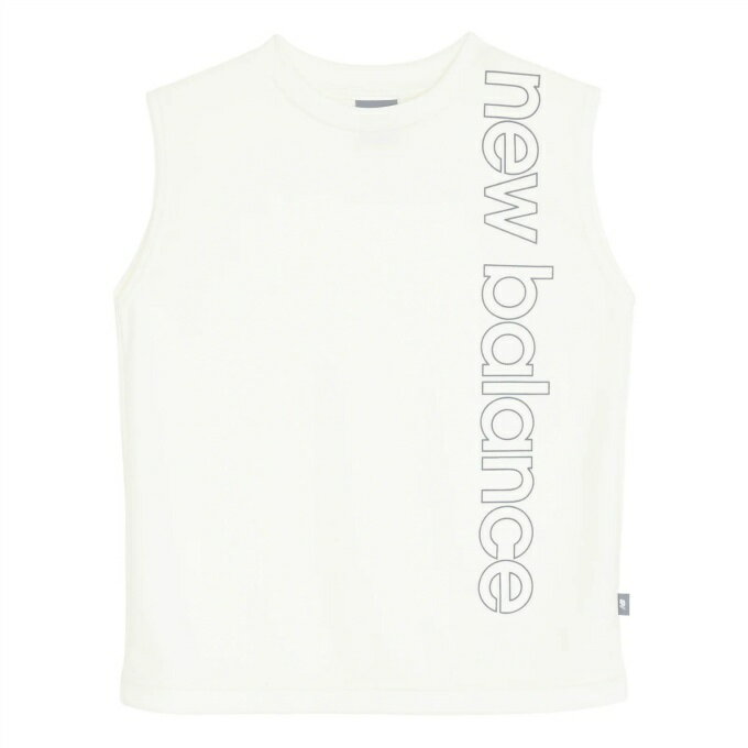 乐天商城 - ニューバランス(new balance) Tシャツ ノースリーブ ジュニア ポリエステル ビッグロゴノースリーブシャツ YT6167U7-SST