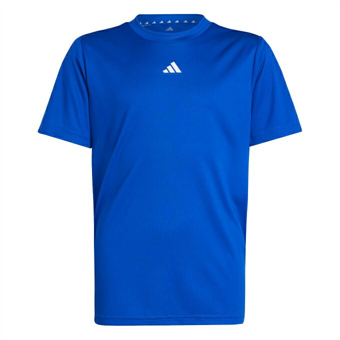 樂天商城 - アディダス adidas Tシャツ 半袖 ジュニア トレイン エッセンシャルズ ロゴ レギュラーフィット 半袖Tシャツ キッズ JC7675 JTH37
