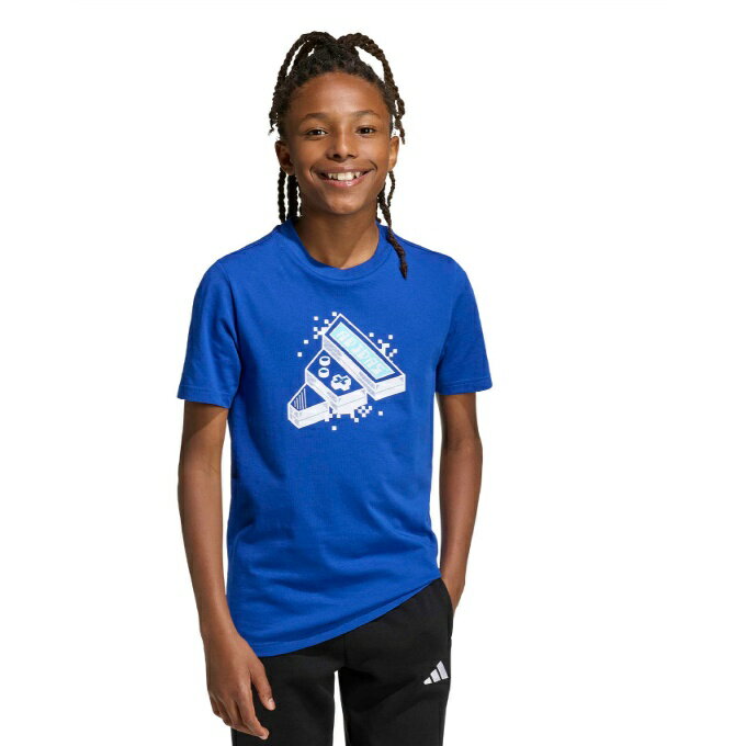 アディダス adidas Tシャツ 半袖 ジュニア GAMING GRAPHIC T-SHIRT JUNIOR KA0530 ...