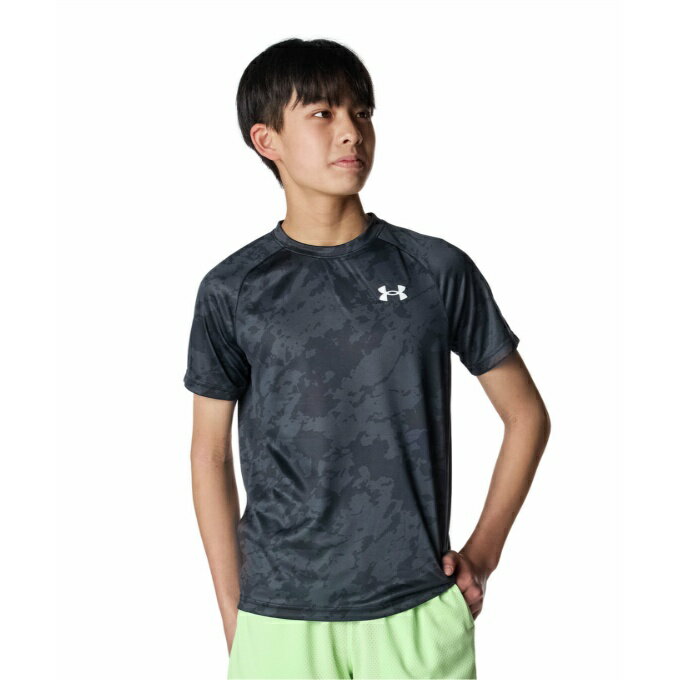 アンダーアーマー Tシャツ 半袖 ジュニア UA TECH 2.0 SHORT SLEEVE SHIRT 1363284-003 UNDER ARMOUR
