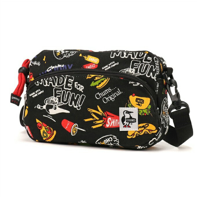 チャムス(CHUMS) ポーチ メンズ レディース ショルダーポーチスウェット Shoulder Pouch Sweat CH60-3979-FOOD