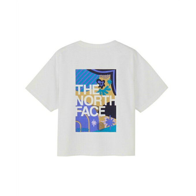 乐天商城 - ザ・ノース・フェイス(THE NORTH FACE) Tシャツ 半袖 ジュニア ショートスリーブバックグラフィックワイドティー キッズ NTJ32601-W 【国内正規品】