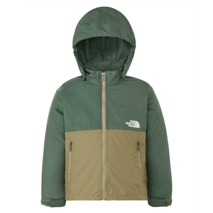 ザ・ノース・フェイス THE NORTH FACE アウトドア ジャケット ジュニア トドラーコンパクトジャケット キッズ NPT22510-GI 【国内正規品】（楽天・ヒマラヤ楽天市場店）