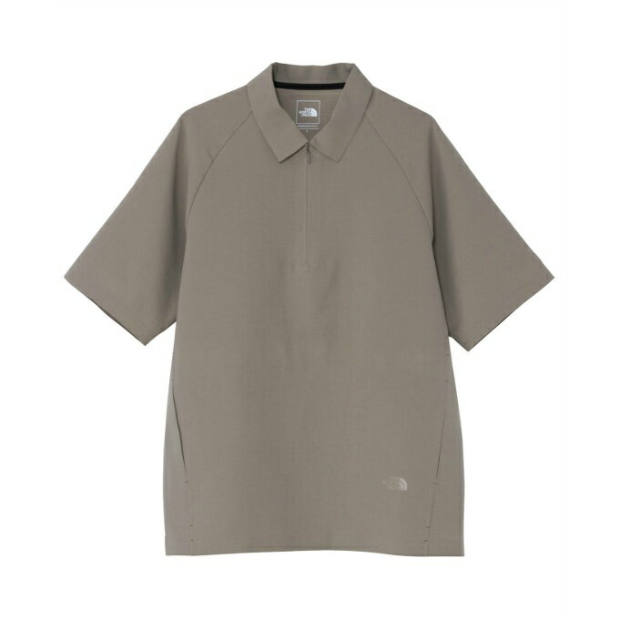 ザ・ノース・フェイス(THE NORTH FACE) ポロシャツ 半袖 メンズ トランクルショートスリーブジップポロシャツ NT22660-MR 【国内正規品】