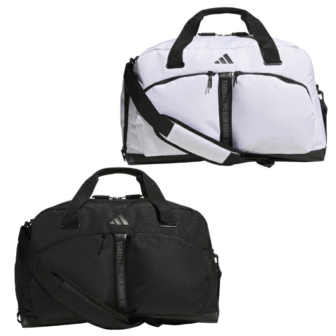 ■カラー： JZ5897 ( ホワイト ) JZ5898 ( ブラック ) ■サイズ：NS ( W50cmxH30cmxD25cm ) ※製品によって仕上りサイズに多少の誤差がありますのでご了承下さい。 ■素材：ポリエステル ■特徴： ・側面にシューズインポケット付きのダッフルバッグ。 ・フロント、サイド、内側に豊富なポケットを装備。 ※商品画像はサンプルのため、若干の仕様変更がある場合がございます。予めご了承下さい。 検索ワード：ゴルフ バッグ かばん 鞄 トラベルバッグ ダッフルバッグ BBDB