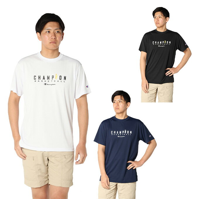 乐天商城 - チャンピオン(Champion) バスケットボールウェア 半袖シャツ メンズ SHORT SLEEVE T-SHIRT ショート スリーブ Tシャツ C3-DB327