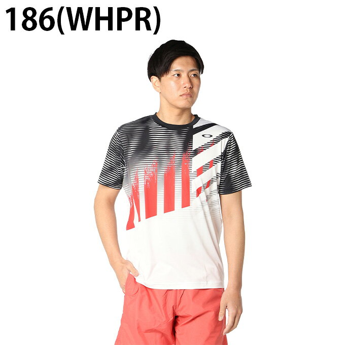 ヒマラヤ楽天市場店のオークリー(OAKLEY) テニスウェア Tシャツ 半袖 メンズ スラントパーネルメッシュTシャツ13.0 FOA409035 【国内正規品】｜アングル3