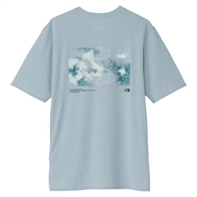 乐天商城 - ザ・ノース・フェイス(THE NORTH FACE) ランニングウェア Tシャツ 半袖 メンズ ショートスリーブ GTD メランジグラフィッククルー NT12677 CE 【国内正規品】