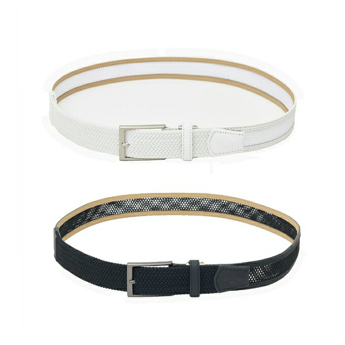 ムレ軽減とストレッチ性による快適なフィットを両立した「かざあなメッシュ」ベルト。蒸れを軽減する大きなかざあなメッシュに加え、ベルトを途中からゴムメッシュへ切り替えることで快適なフィットも提供。スポーティーな雰囲気にもカジュアルなコーディネートにも合う機能派ベルト。 ■カラー：1030、1010 ■サイズ：FR ■素材： 本体/合成皮革 部分使い/ポリエステル ■原産国：中国 検索ワード：