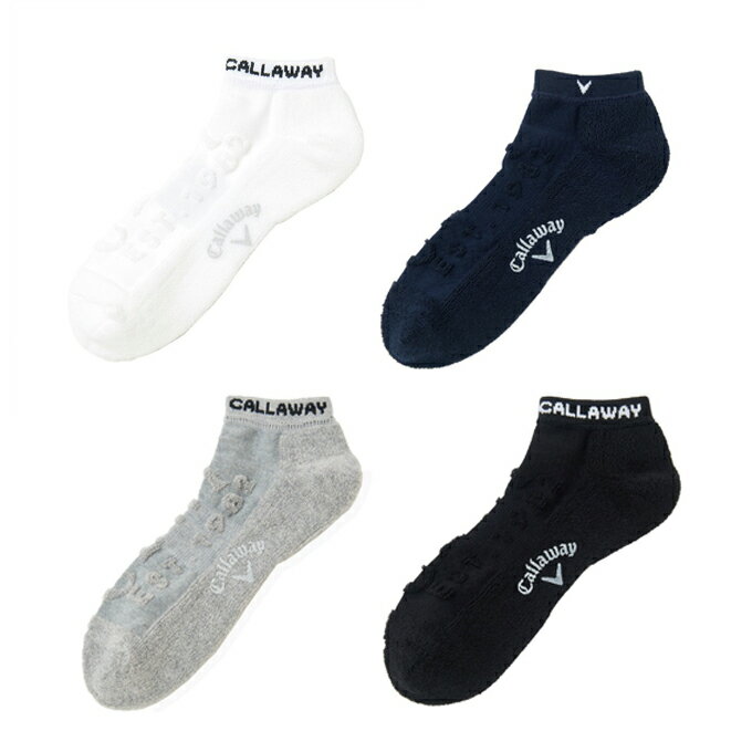 快適な履き心地の表パイルソックス。足全体をクッション性に優れた表パイル仕様で仕上げました。甲部分に施したCLWY EST.1982デザインが、プレッピーな雰囲気を添えるアクセントになっています。 ■カラー：1030、1021、1010、1120 ■サイズ：FR ■素材：ポリエステル、綿、その他 ■原産国：中国 検索ワード：靴下 くつ下 くつした