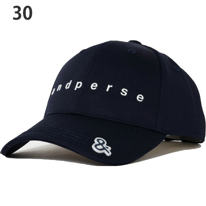 【全商品対象最大10％OFFクーポン！7/19 20:00〜7/26 01:59】アンパスィ(and per se) ゴルフ キャップ メンズ 定番キャップ AUA8406 【2026年春夏モデル】