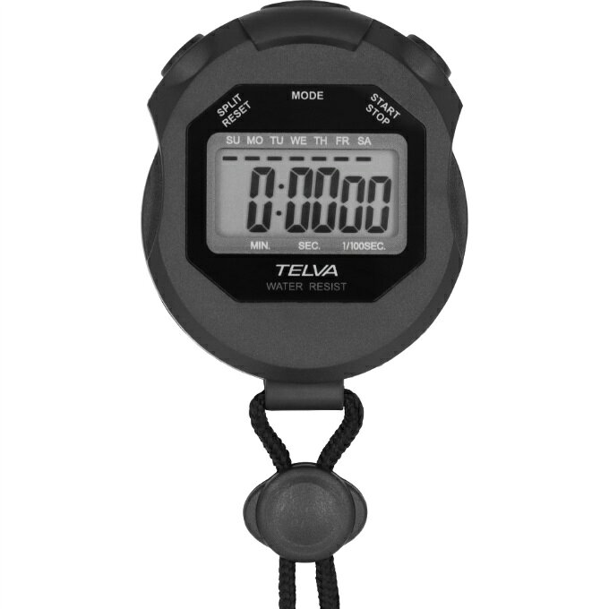 【条件達成で最大8000ポイント還元！さらに最大10万ポイント当たる！8/25 0:00~23:59】クレファー(CREPHA) ストップウォッチ TE-S320-BK