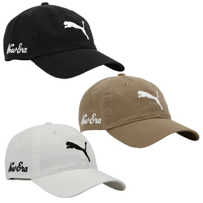 PUMA - 【条件達成で最大10万ポイント獲得のチャンス！4/20〜4/30】プーマ(PUMA) ゴルフ キャップ メンズ PUMA x NEW ERA 9TWENTY キャップ 027716 【2026年春夏モデル】