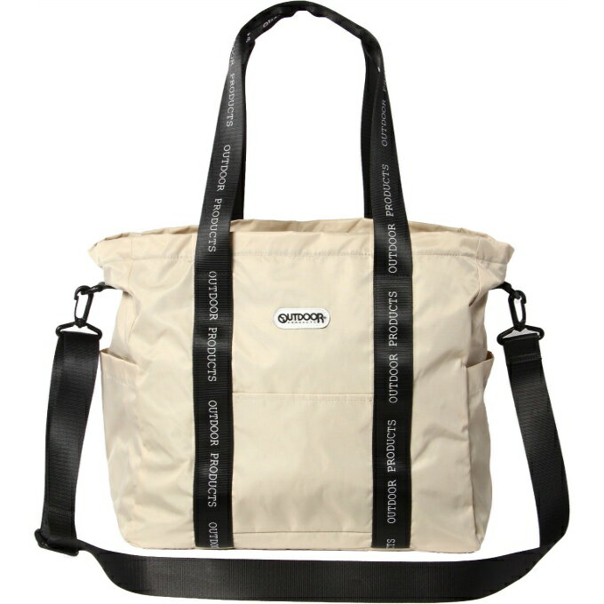 Tote Bag - アウトドアプロダクツ(OUTDOOR PRODUCTS) トートバッグ メンズ レディース ジュニア ロゴプリント トートショルダーバック 22469152-02