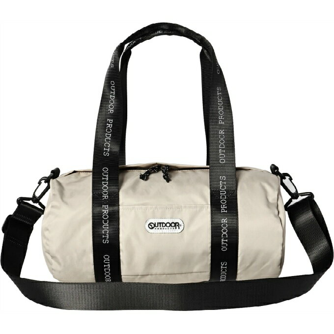 アウトドアプロダクツ(OUTDOOR PRODUCTS) ダッフルバッグ メンズ レディース ロゴプリント ロールボストンバッグ 22469153-02