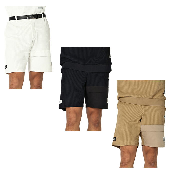 Men'S Wear - ピーダブリュサーキュラス(PW CIRCULUS) ゴルフウェア ショートパンツ メンズ ワッフルSP PHPNLM0405 【2026年春夏モデル】