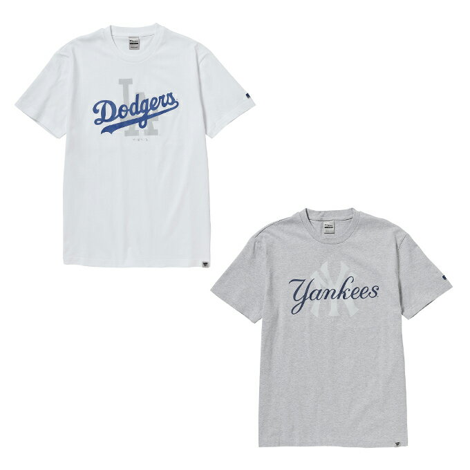 エムエルビー MLB 野球ウェア 半袖Tシャツ メンズ レディース OVラッピング ロゴT ML0126SS0005