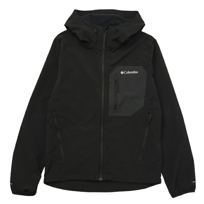 乐天商城 - コロンビア(Columbia) アウトドア ジャケット メンズ Tall Heights III Hooded Softshell トールハイツ III フーデットソフトシェル WE3966-010 【国内正規品】
