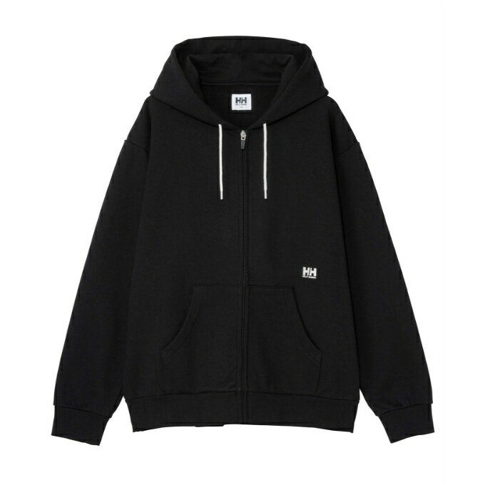 乐天商城 - ヘリーハンセン(HELLY HANSEN) スウェットパーカー メンズ ワン ポイント ロゴ フルジップ スウェット フーディー HE32630-K