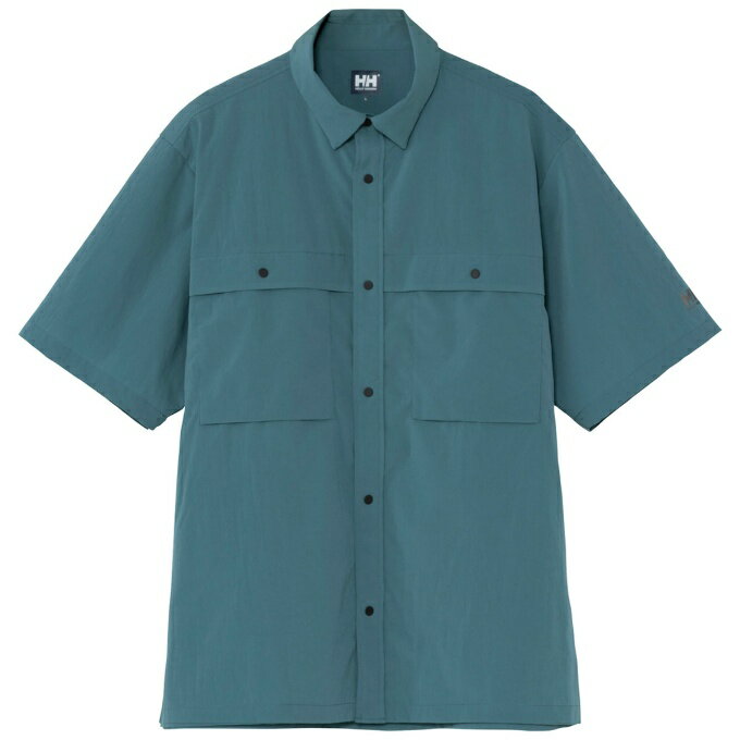【条件達成で最大10万ポイント獲得のチャンス！4/20〜4/30】ヘリーハンセン(HELLY HANSEN) 半袖シャツ メンズ ショートスリーブ ヴァンレック エア シャツ HOE42611-AN