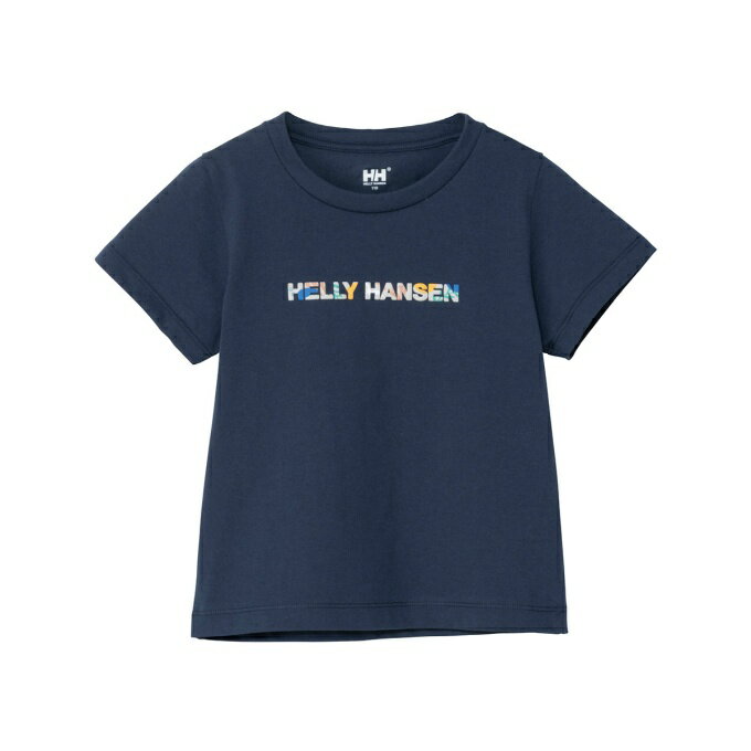 乐天商城 - ヘリーハンセン(HELLY HANSEN) Tシャツ 半袖 ジュニア ショートスリーブ フロント ロゴ ティー HJ62620-ON