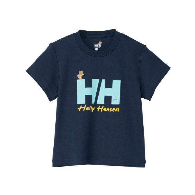 樂天商城 - ヘリーハンセン(HELLY HANSEN) 半袖シャツ ジュニア ショートスリーブ ロゴ ヘリー ベア ティー HJ62602-ON