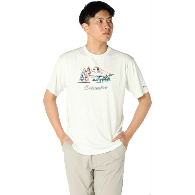 樂天商城 - コロンビア(Columbia) Tシャツ 半袖 メンズ レイクアローヘッドG 半袖 T XE5716-126 【国内正規品】