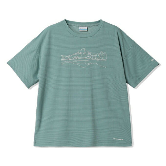 樂天商城 - コロンビア(Columbia) Tシャツ 半袖 レディース ウィメンズトレイルラッシュショートスリーブTシャツ PL5749-387