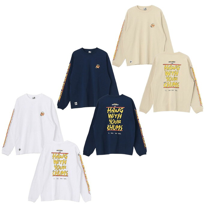 乐天商城 - チャムス(CHUMS) Tシャツ 長袖 メンズ HWYCホットドッグロングスリーブTシャツ CH01-2731