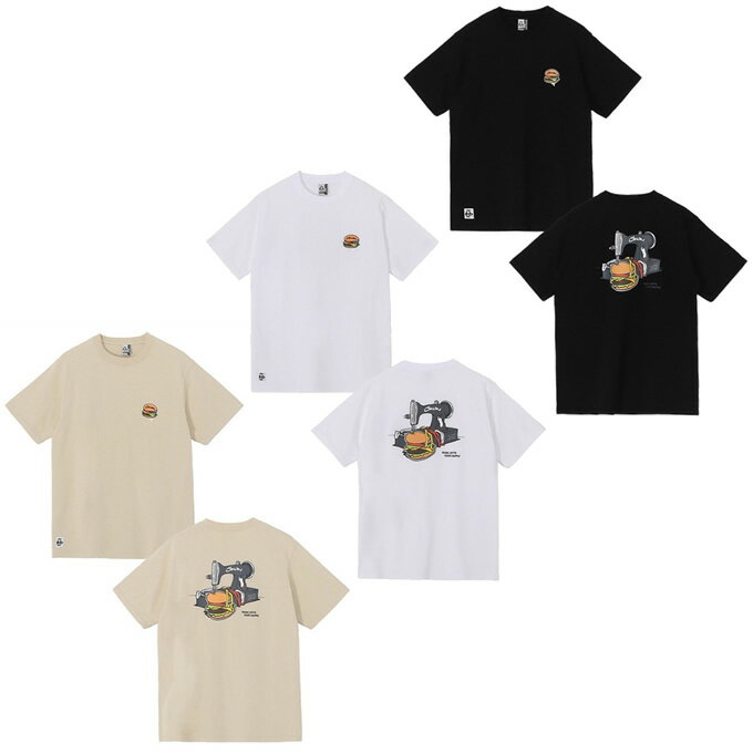 チャムス(CHUMS) Tシャツ 半袖 メンズ ハンドメイドハンバーガーTシャツ CH01-2740