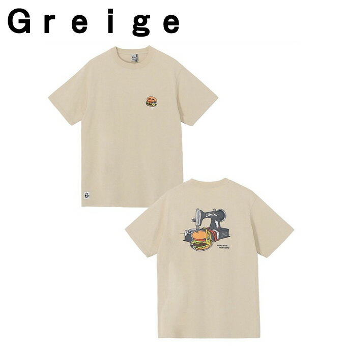チャムス(CHUMS) Tシャツ 半袖 メンズ ハンドメイドハンバーガーTシャツ CH01-2740