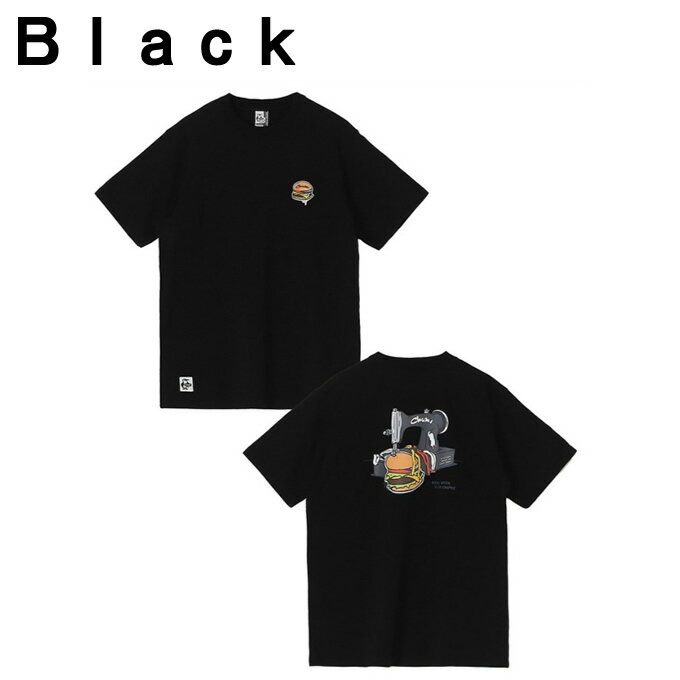 チャムス(CHUMS) Tシャツ 半袖 メンズ ハンドメイドハンバーガーTシャツ CH01-2740
