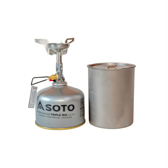 ソト SOTO 調理器具 鍋 限定ウインドマスター チタンポットセット SOD-310TS