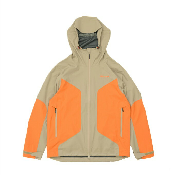マーモット(Marmot) 防水ジャケット メンズ キメラ ローガンジャケット MTSS26MRN005-TAUPE ORANGE