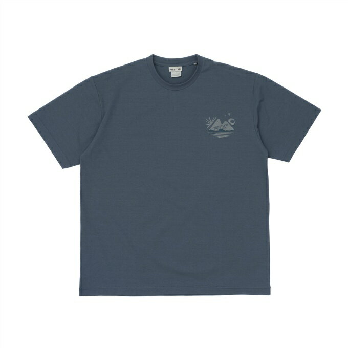 マーモット(Marmot) Tシャツ 半袖 メンズ Calm 半袖 T MTSS26MST060-INDIGO