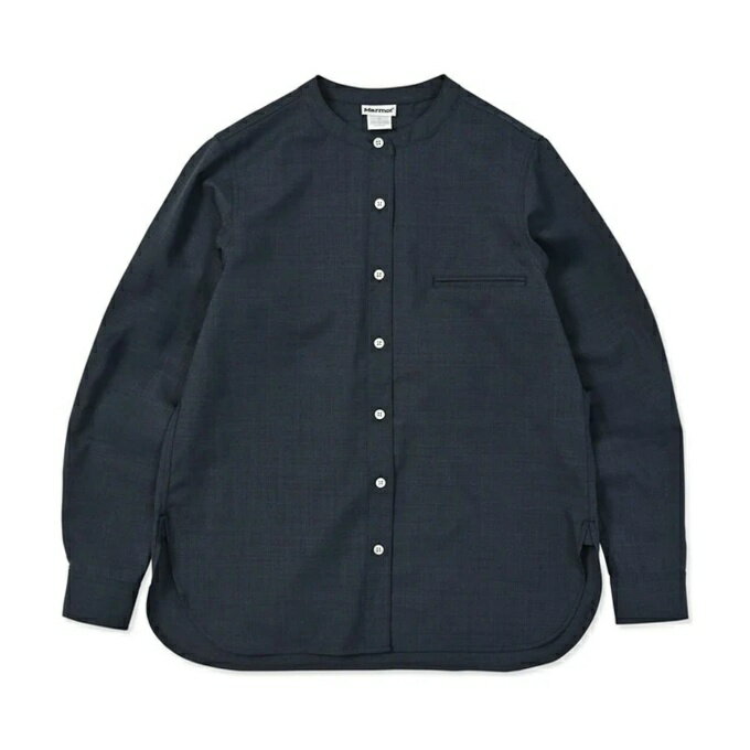 マーモット(Marmot) 長袖シャツ レディース ウィメンズ ミニマルメリノシャツ MTSS26WSH045-NAVY