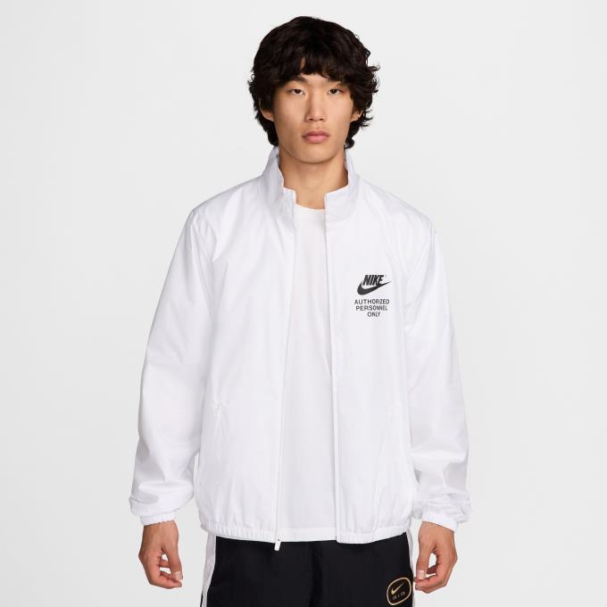 NIKE ナイキ ウーブン プレイヤーズ ジャケット 白 S 新品 国内正規品 NIKE - NIKE ナイキ ウーブン プレイヤーズ ジャケット 白 M 国内正規