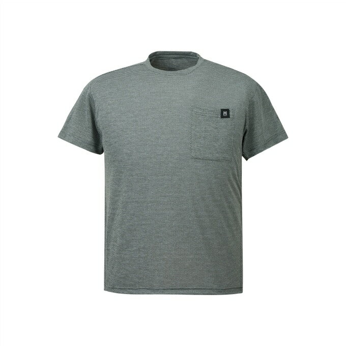 ミレー(MILLET) Tシャツ 半袖 メンズ ヘザーメッシュ クルー ショートスリーブ MIV02174-N4003