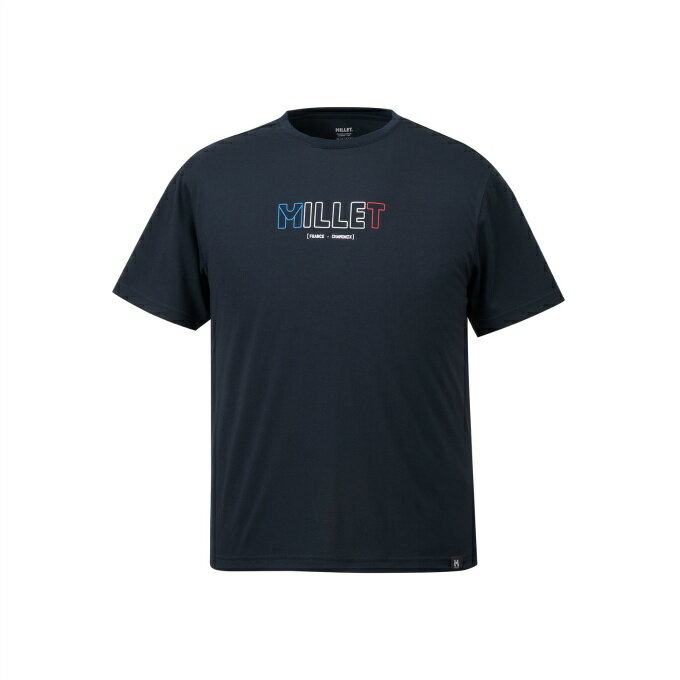 ミレー(MILLET) Tシャツ 半袖 メンズ アウトライン ロゴ ショートスリーブTシャツ MIV02188-N0247