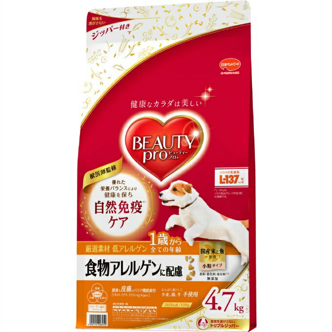 樂天商城 - 日本ペットフード 犬用 ビューティープロD 1歳から 4.7kg BP-0009 【ご自宅配送限定】‥