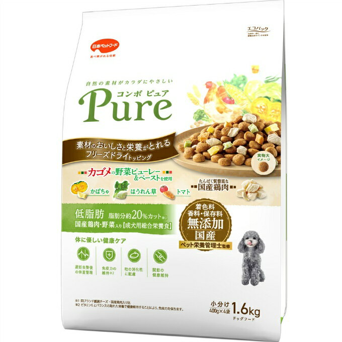 �R���{ �s���A �h�b�O �ᎉ�b 1.6kg(400gx4�ܓ�)