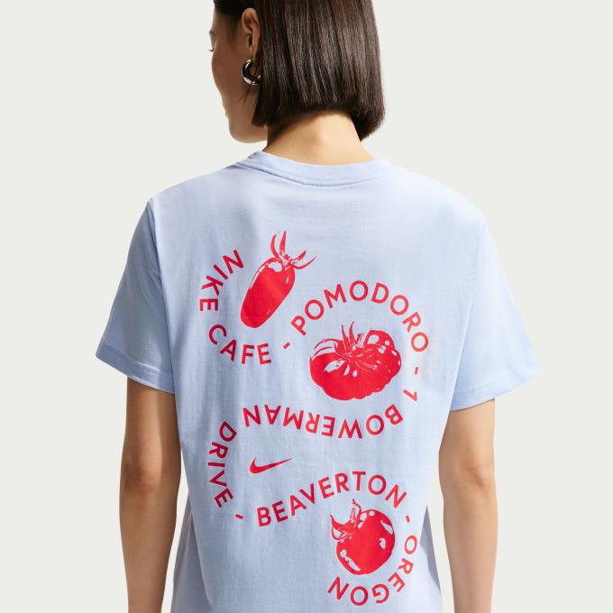 乐天商城 - ナイキ(NIKE) Tシャツ 半袖 レディース NSW CAFEトマト BF 半袖T IH8037-407