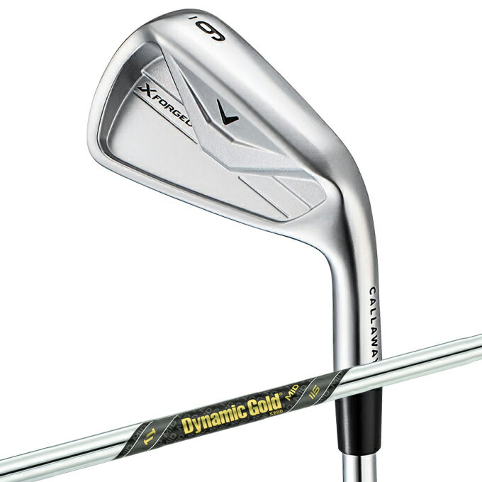 【10月4日20:00開始！ほとんど全品ポイントUP】キャロウェイ(Callaway) ゴルフクラブ アイアンセット 5本組 メンズ Dynamic Gold MID115 シャフト X FORGED 26 5I DG-MID115 【国内正規品】【2026年モデル】