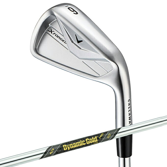 【10月4日20:00開始！ほとんど全品ポイントUP】キャロウェイ(Callaway) ゴルフクラブ 単品アイアン メンズ Dynamic Gold MID115 シャフト X FORGED 26 タンピン DG-MID115 【国内正規品】【2026年モデル】