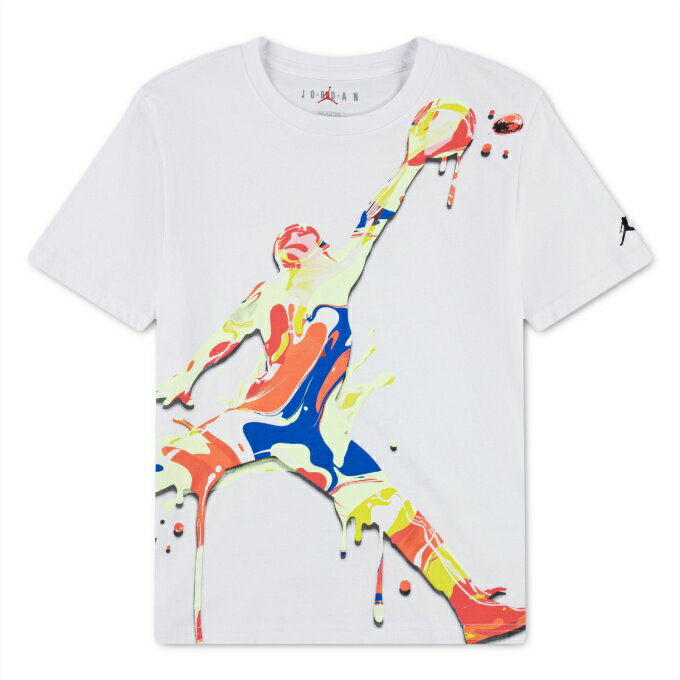 乐天商城 - ジョーダン(JORDAN) バスケットボールウェア 半袖シャツ ジュニア SPRスプラッシュペイントスピルJM 95F896-001
